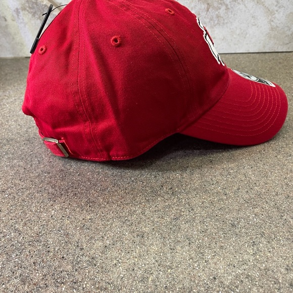 🆕 NFL Kansas City Chiefs '47 Clean Up Adjustable Hat, Red, One Size - Picture 4 of 7